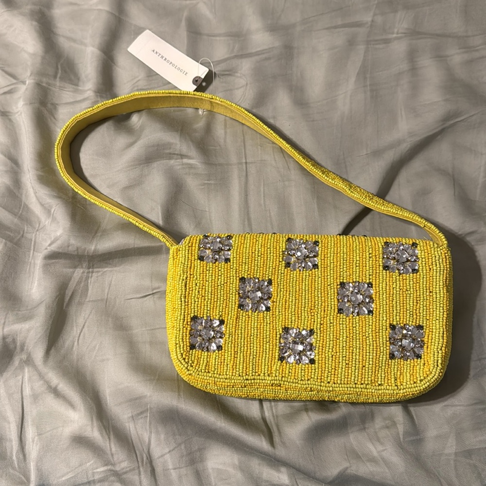 ✨ Anthropologie Fiona Beaded Bag - Picture 5 of 7